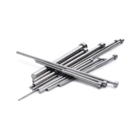 Tête allemande broche/dé à coudre plat personnalisé 65mn lames de niveau inoxydable gravure droite éjecteur broche