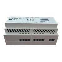 Convertisseur LED MW MEAN WELL KNX-DALI pour rail DIN, 2 lignes DALI et 4 relais, accessoires d'éclairage