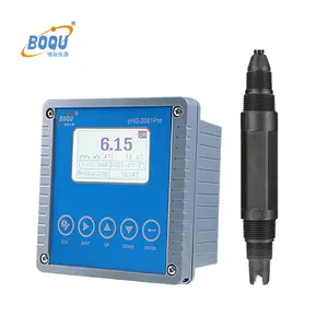 BOQU Factory Sell pHG-2081pro Hot sale Water Online Controller with RS485 Ralay out Lowest Price hydroponic ph meter Monitor