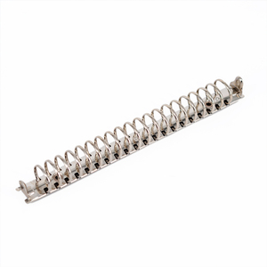 Klipler 20 delik Metal plastik Spiral Binder klip gevşek yaprak paslanmaz çelik klasör dosya klasörü günlüğü klipleri bağlama halkası - Product Image 5