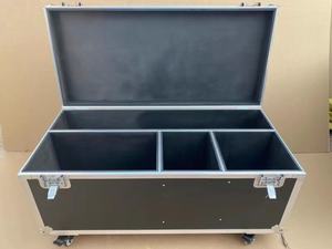 Boîtier de transport pour clavier en aluminium étanche OEM ODM, durable, portable, certifié ISO9001, indice de protection IP68, avec roulettes, boîte à outils en aluminium - Product Image 2