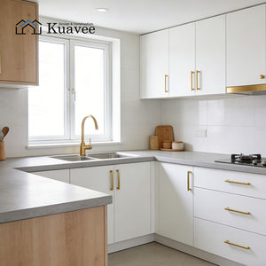 โครงการอาคารพาณิชย์ KUAVEE ตู้ครัวแบบเรียบหรู ตู้ครัวทรงโค้ง โต๊ะข้างสำหรับรับประทา<span class=keywords><strong>น</strong></span>อาหาร - Product Image 2