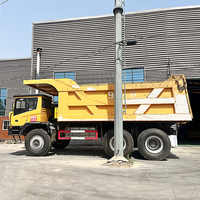 Camion benne minier HOWO chinois pour le transport en carrière ouvert, les lignes de production en carrière et le transport minier à courte distance