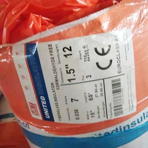 Rollo de Aislamiento de Fibra de Vidrio para Edificios Residenciales UET R7 R9 R13 R19 R21 R30 R38 Manta de Lana de Fibra de Vidrio Ecológica Marrón con Papel <span class=keywords><strong>Kraft</strong></span> - Product Image 4