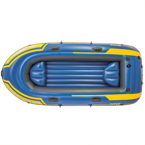 Intex – ensemble de 3 bateaux Challenger de 68370 m, pour sports, sports, pêche, bateau gonflable en plastique, Kayak pliable, 2.95m - Product Image 2