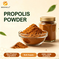 Poudre de propolis hydrosoluble BEEHALL pour les applications alimentaires, les boissons et les compléments alimentaires