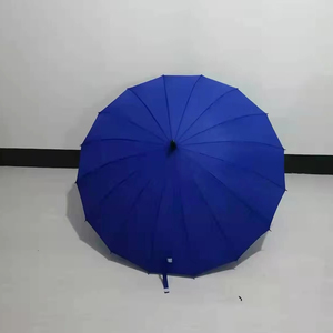 Biểu Tượng Tùy Chỉnh 16K Bán Tự Động Mở Màu Kim Pongee Windproof Parasol Dài Thẳng Thép Không Gỉ Xử Lý Hợp Kim Xương Sườn - Product Image 3