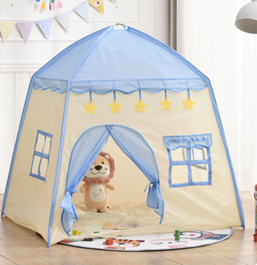 Tente de jeu pliable pour enfants en forme de château, grande taille, en tissu doux, pour chambre de bébé - Product Image 2