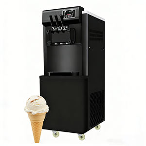 Máquina de helados de diseño clásico para tiendas y cafeterías, experiencia auténtica, planta de helados suaves de calidad alimentaria, alta productividad - Product Image 3