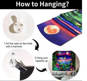 <span class=keywords><strong>Tapiz</strong></span> bohemio personalizado para <span class=keywords><strong>Amazon</strong></span> Room Fondo de Navidad Tela colgante Tapices decorativos de Navidad únicos - Product Image 4