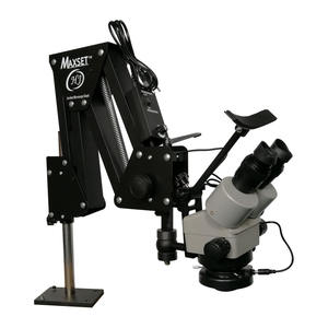 実験室観察ジュエリーダイヤモンドストーン設定7X-45X倍率日本レンズ双眼宝石顕微鏡 - Product Image 6