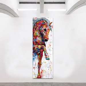 Cavallo immagine Wall Art Canvas Painting <span class=keywords><strong>Poster</strong></span> stampe Animal Painting Home Decor No Frame - Product Image 3