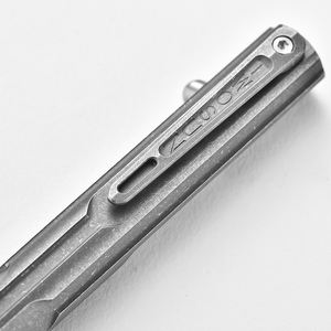 Stylo en titane PioneerEDC multifonctionnel léger de qualité EDC en alliage de titane Nouveau design tactique à action par culbuteur - Product Image 2