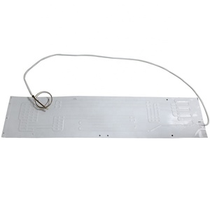 380mm * 395mm réfrigérateur usine évaporateur plat en aluminium plaque congélateur rouleau collé évaporateur plaque réfrigérateur évaporateur - Product Image 4