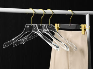 Cintres en acrylique transparent de qualité supérieure LINDON pour boutiques, photographie, magasins de robes de mariée et salles de défilés de mode - Product Image 3