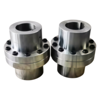 20 ans d'expérience usine : Flanges rigides 45° #   Accouplement à bride forgé en acier, usiné CNC, traité par oxydation, marque SFS, directement de l'usine