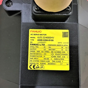FANUC เซอร์โวมอเตอร์ AC ของแท้รุ่นใหม่ A06B-2266-B100 Plc - Product Image 3