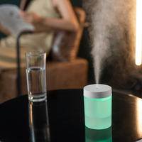 Accueil multifonctionnel USB électrique mini silencieux anti-séchage brûlant veilleuse vaporisateur diffuseur d'air humidificateur de bureau