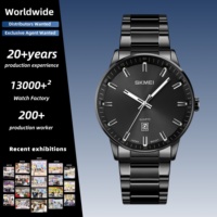 Montre homme SKMEI 1878, style élégant pour le bureau, pour homme d'affaires, usage quotidien, grande commande pour grossiste importateur.