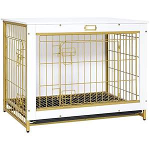 Estante de Almacenamiento para Microondas de Metal Blanco de 32 Pulgadas con Puertas Dobles, Construcción de Acero al Carbono para Montaje en Pared - Product Image 1