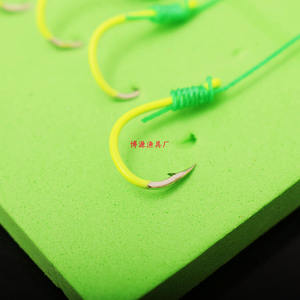 BoYuan - Equipo de Pesca, Caña de Pescar, Anzuelo para Carpa Plateada, Carpa Cabeza Grande, Ise-ni 7 8 9 10 11 12 13, Anzuelo de Explosión de Resorte, Pesca en Agua Dulce - Product Image 4