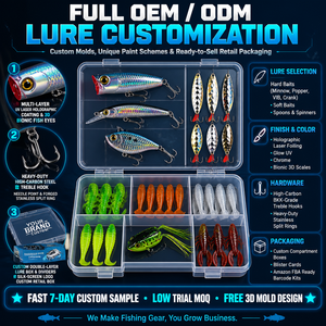Mygreen Weedless Texas Rig - Set de señuelos blandos con cola en T en espiral, 2 tamaños (6.5cm y 7.5cm), 7 colores, cebo para lubina, venta al por mayor, proveedor OEM - Product Image 3