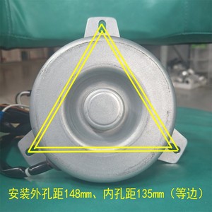 KFD-40P มอเตอร์พัดลมสำหรับเครื่องปรับอากาศในห้อง 220V 50Hz 70W 3 สายชิ้นส่วนทดแทนยูนิตกลางแจ้ง - Product Image 5