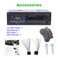 Autoradio électronique Player Pioneer avec subwoofer, FM, WIFI, stéréo, compatible avec tous les modèles de voitures, télécommande, fonction Mirror Link multiple