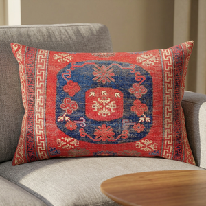 Housse de coussin lombaire à imprimé floral numérique Housses de coussin de canapé décoratives pour la maison pour les hôtels et les hôpitaux - Product Image 2