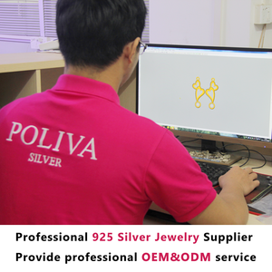 Poliva anillo plata 925 CZ đính hôn Nhẫn cưới cổ điển <span class=keywords><strong>prong</strong></span> thiết lập đơn giản Bóng Hiện Đại nhìn Vòng - Product Image 5