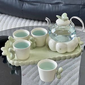 Service à thé en céramique Bambus, coffret cadeau de luxe léger pour la maison - Product Image 3