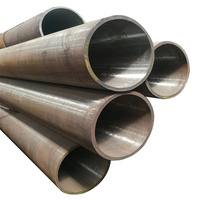 Tubería de Acero al Carbono de Bajo Costo Directo de Fábrica, Estándar ASTM, Laminada en Caliente, Soldada, Sin Costuras, Redonda, para Construcción