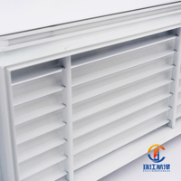 Grille de ventilation en aluminium personnalisable, imperméable, anti-poussière, pour climatisation, sortie d'air, chauffage, extérieur