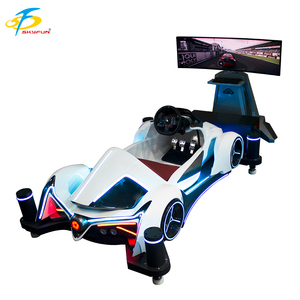 VRNO.1 4DOF Суперсимулятор гоночного автомобиля с изогнутым экраном, четырехосевой вибрацией, наклоном и полным приводом, универсальный (ЕС/США) - Product Image 6