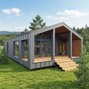 Casa Prefabbricata Espandibile, Appartamento Moderno con 3 Camere da Letto e Ampio Soggiorno, Ufficio Espandibile con Aree Abitative - Product Image 1