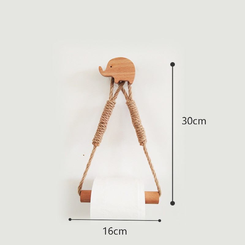 Hemp rope stick without beads small elephant style