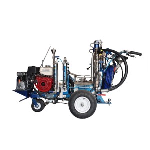 Equipo de Marcado Vial con Pintura Fría sin Aire de la <span class=keywords><strong>Mejor</strong></span> Calidad, Bomba Doble, Cuatro Pistolas de Pulverización, Sistema Láser - Product Image 3