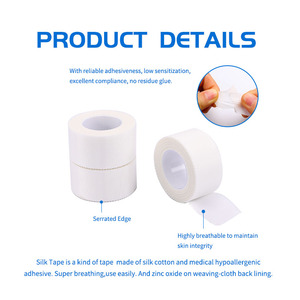Bande adhésive médicale en soie flexible et résistante pour maintenir les pansements en place pendant la récupération - Product Image 5
