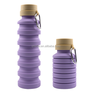 Botella de Agua de Silicona para Adultos, Botella de Agua Plegable y Retráctil - Product Image 1