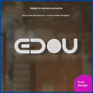 Ito không dây dẫn điện thủy tinh <span class=keywords><strong>LED</strong></span> trong nhà DC 3D phía trước chiếu sáng phát sáng thư biển báo cao cấp chính xác mini nhựa thư - Product Image 2