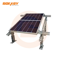 Système de montage de panneaux solaires sur toit, supports de montage solaire, support de panneaux solaires au sol, profilés en C