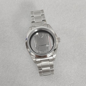 New Durable 38MM Transparent 316L Stainless Steel Case Sapphire Glass Fit NH35 Movement Accessory <b>Set</b> - Product Image 2