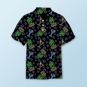 Diseño OEM de alta calidad 70% poliéster 30% Spandex estampado Dry Fit Camisetas Golf Polos logotipo personalizado - Product Image 6