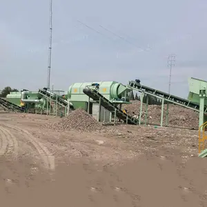 Decoration garbage sorting equipment household waste sorting machine waste processing machinery