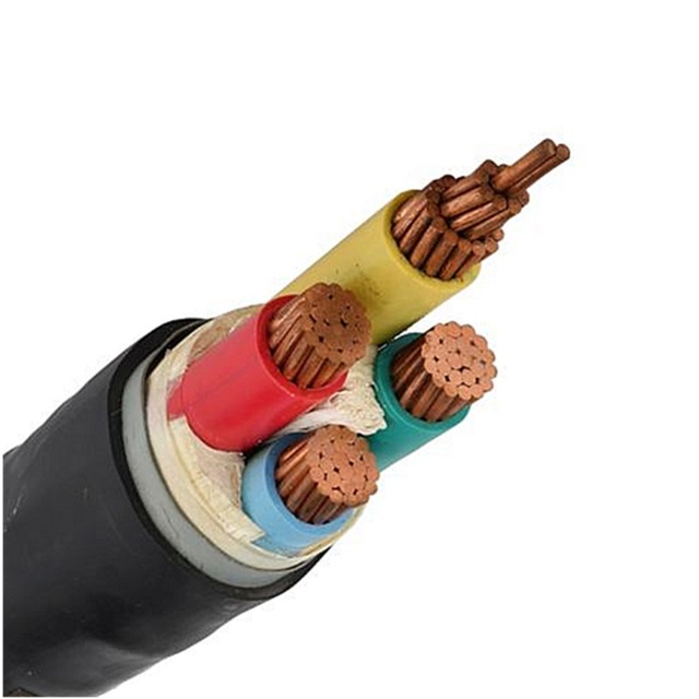 Multi Core 4x50mm2 Low Medium Voltage XLPE PVC Insulated Copper Power Cable Electric Wire