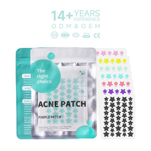Patchs hydrocolloïdes <span class=keywords><strong>anti</strong></span>-boutons sur mesure, motif étoile, marque privée, vente en gros, utilisés pour le maquillage, l'élimination de l'acné et le cache-<span class=keywords><strong>cernes</strong></span> - Product Image 1