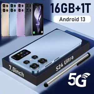 全新原装S24 Ultraa全球5g解锁手机6.8英寸大屏幕16gb + 1TB双卡GSM蜂窝智能手机