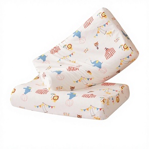 Fodera per cuscino in cotone con memory foam a cartoni animati per bambini da 3 a 7 anni, per l'uso estivo all'asilo - Product Image 1