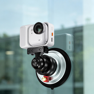 Testa a Sfera in Lega di Alluminio da 22mm, Carico 4KG, Rotazione 360° °   Vite di Rotazione 1/4 per GoPro 13, Insta360 X6 X5, OSMO 360 II per Fotografia - Product Image 1