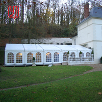 Tente de mariage en aluminium de haute qualité 10x30m tente chapiteau de fête